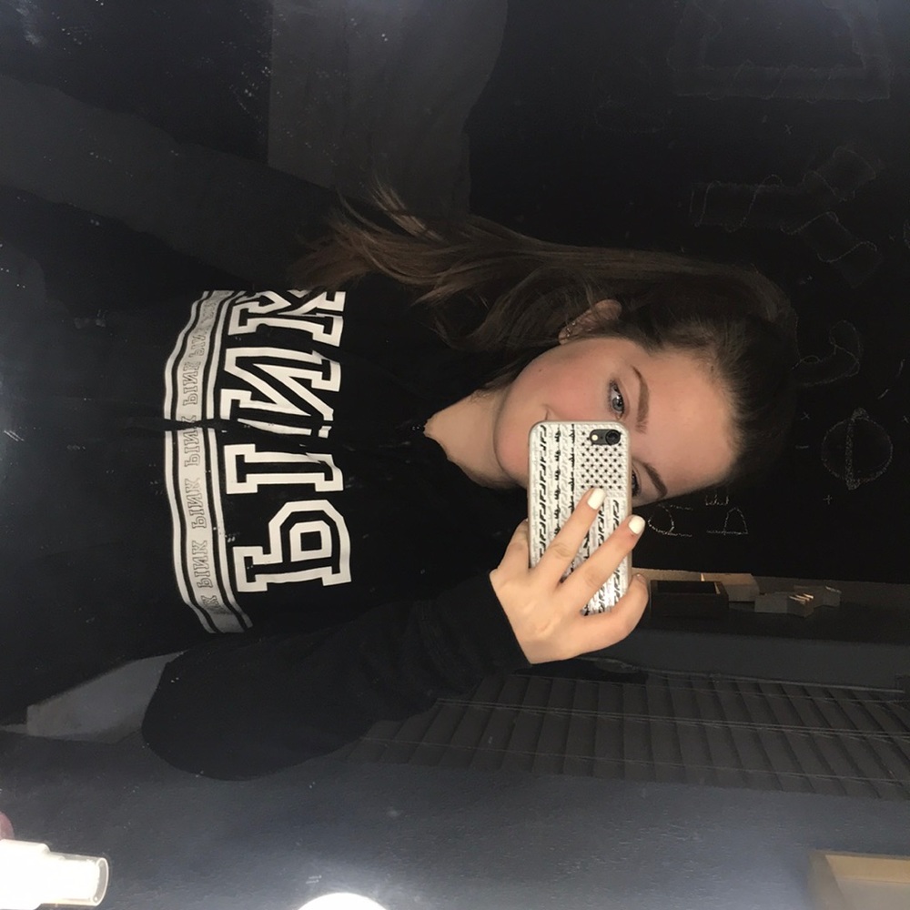 Pink sweatshirt